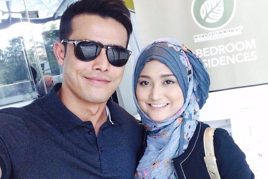 zul ariffin dan istri