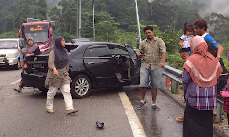 Azad Jazmin Teribat Dengan Kemalangan Nyaris Ragut Nyawa