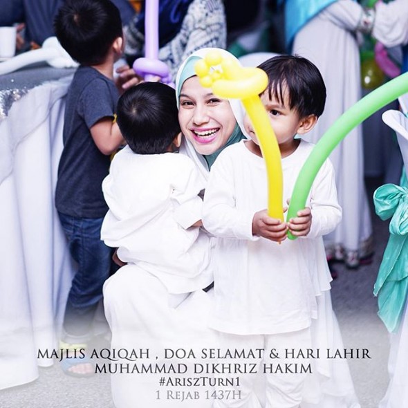 Sekitar Majlis Aqiqah And Birthday Anak Norman Hakim