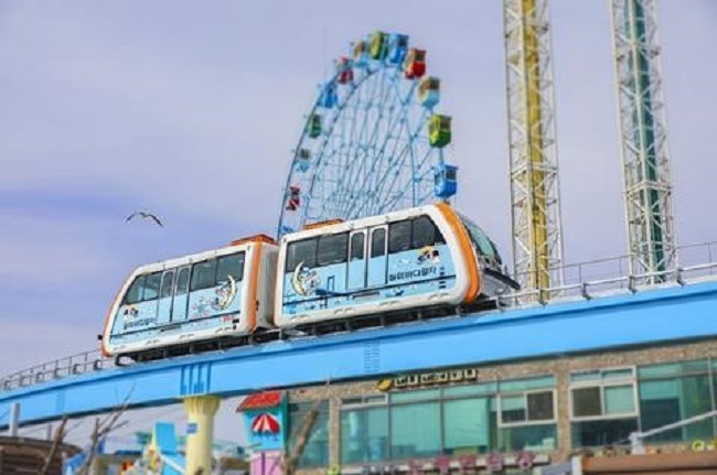 Wonderbox Incheon Luge Ride, Taman Tema Wonderbox & Tempat Pengambaran Goblin, Antara ...