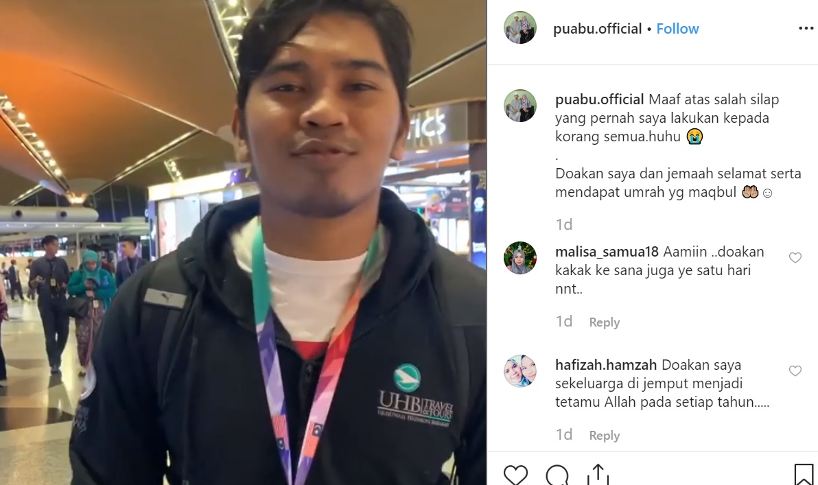 Pu Abu Tunai Umrah Netizen Pesan Jangan Jumpa Aura Lain
