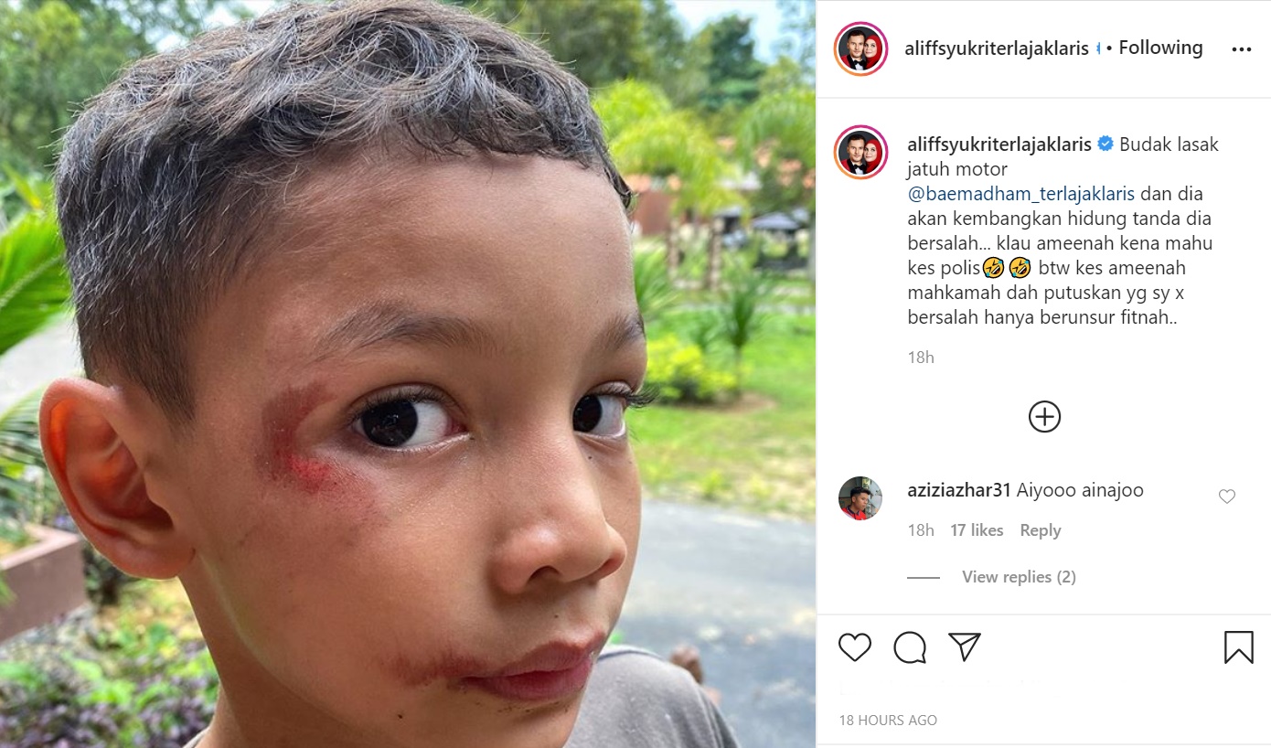 Kes Pukul Anak Angkat, Aliff Syukri Lega Sudah Selesai