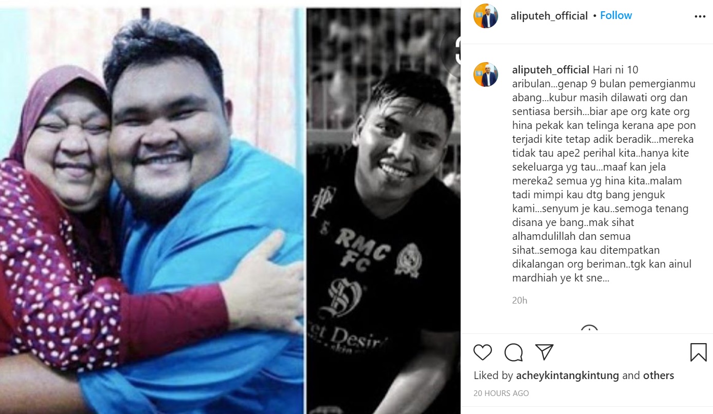 Genap 9 Bulan Meninggal Dunia, Abam Bocey Datang Dalam ...