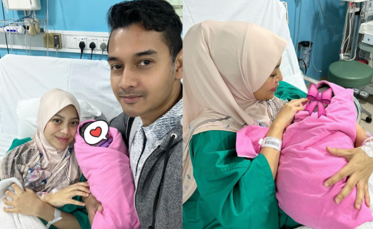 Mawar Rashid Selamat Bersalin Anak Ketiga, Beri Nama Raden Seri Riyanna Sayang