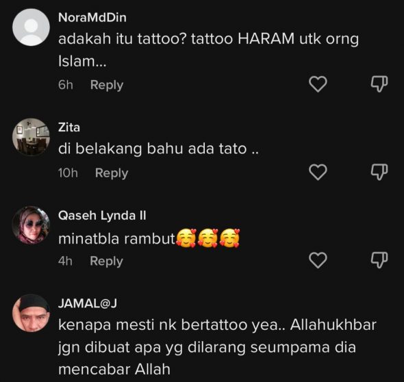 Pakai Baju Tanpa Lengan, Netizen Terkejut Tengok Atilia Haron Bertatu? 5