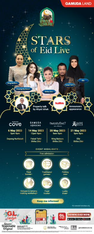 Raya ni Gamuda Land Belanja Banyak Promosi, Siap Adakan Konsert & Duit Raya Lagi! 3