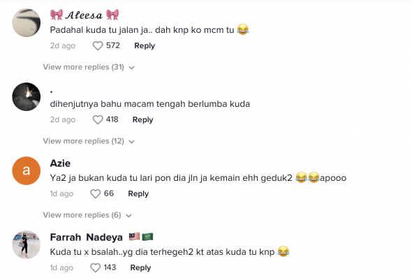 Video Watie Tunggang Kuda Di Tepi Pantai Jadi Perhatian Netizen 2