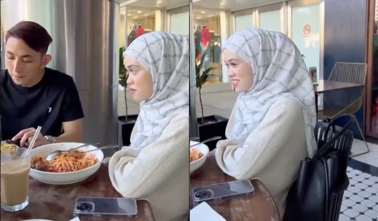 Aslam & Misya Makan Semeja, Netizen Persoal Kenapa Kena Ada Yang Ketiga