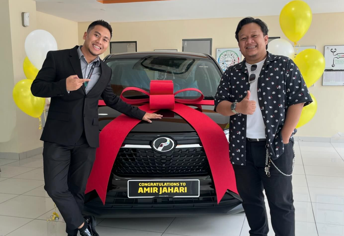 Amir Jahari Beli Kereta Pertama Demi Keselesaan Anak-Anak