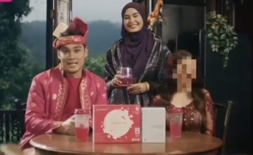 Produk Kecantikan Dipuji Kaburkan Muka Ruhaines Dalam Iklan Ramadan