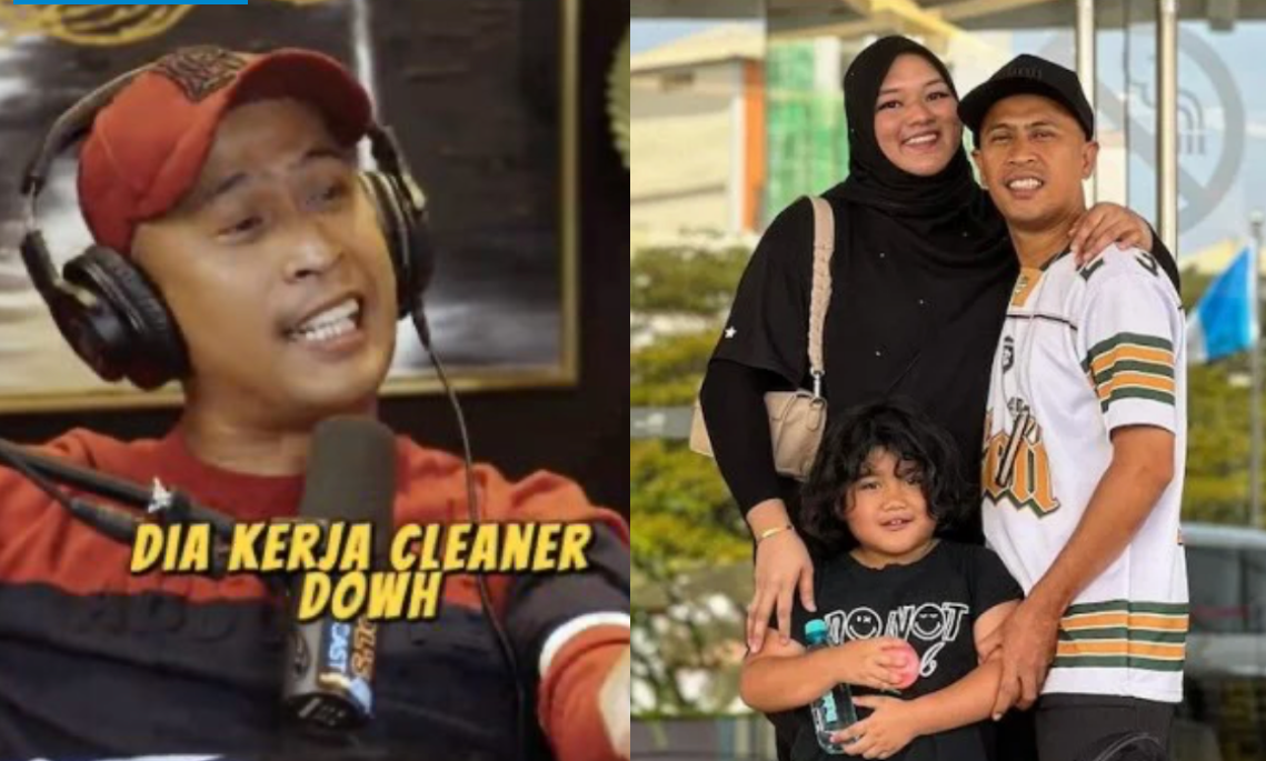 Achey Dedah Isteri Pernah Kerja Cleaner, Nak Bantu Lunas Hutang