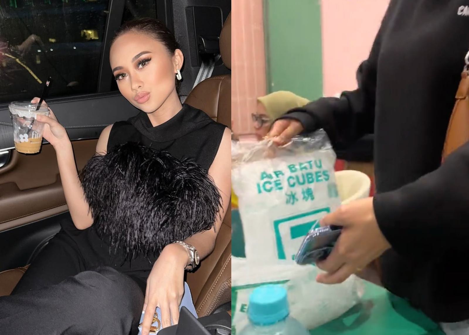 Kafe Milik Intan Najuwa Habis Ais, Pelanggan Sanggup Beli Sendiri Kafe Milik Intan Najuwa Habis Ais, Pelanggan Sanggup Beli Sendiri