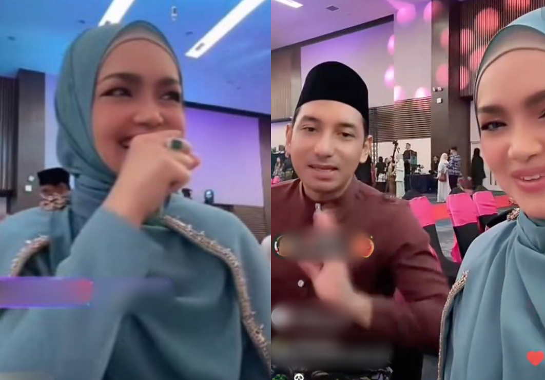 “Orang Terengganu Juga” – Siti Nurhaliza ‘Kenenkan’ Bodyguard Dengan Zizan Razak