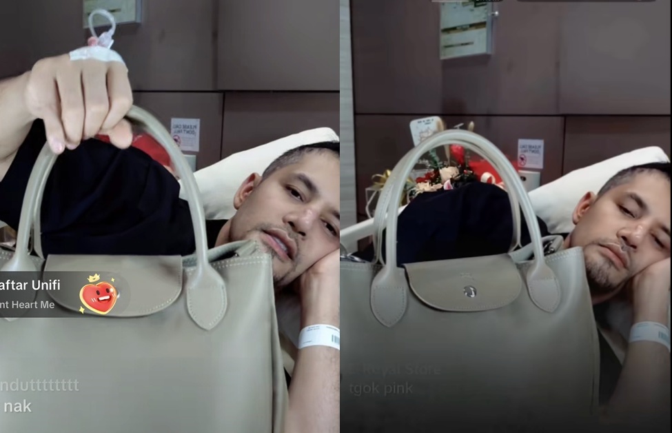 Masuk Hospital, Aliff Syukri Tetap Gigih Cari Rezeki Buat Live Jual Beg