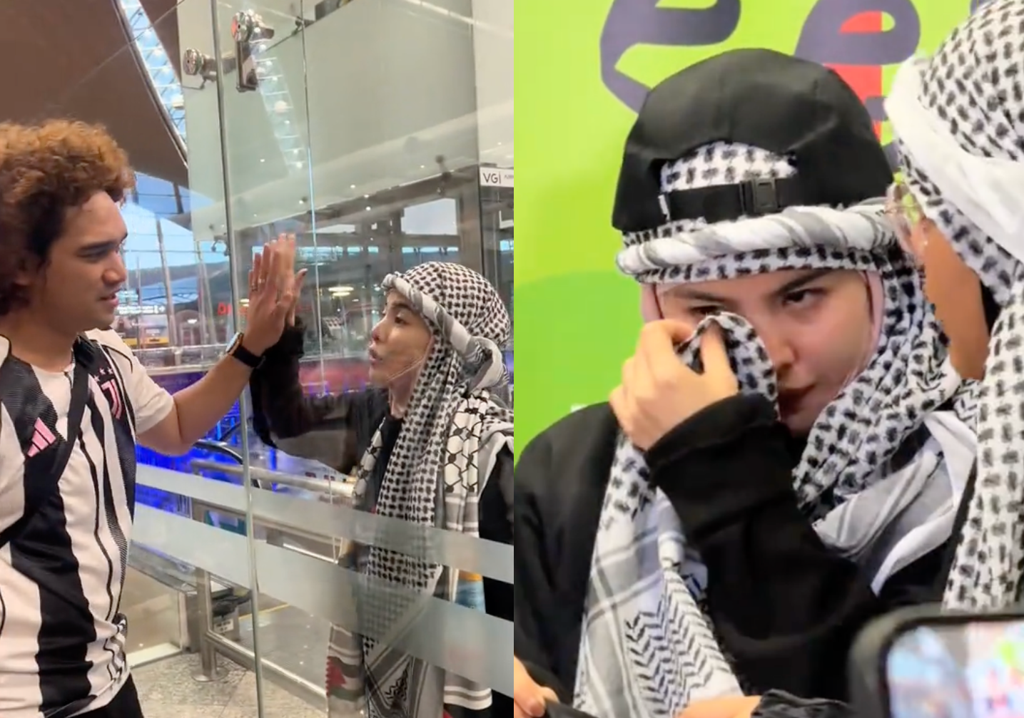 Nadzmi Adhwa Kongsi Momen Hantar Ardell Aryana Ke Gaza Undang Sebak