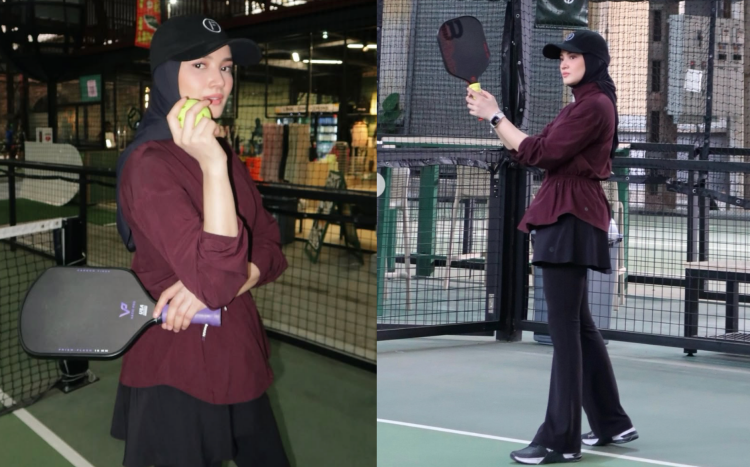 Penampilan Fazura Main Pickleball Dipuji Cantik & Sopan