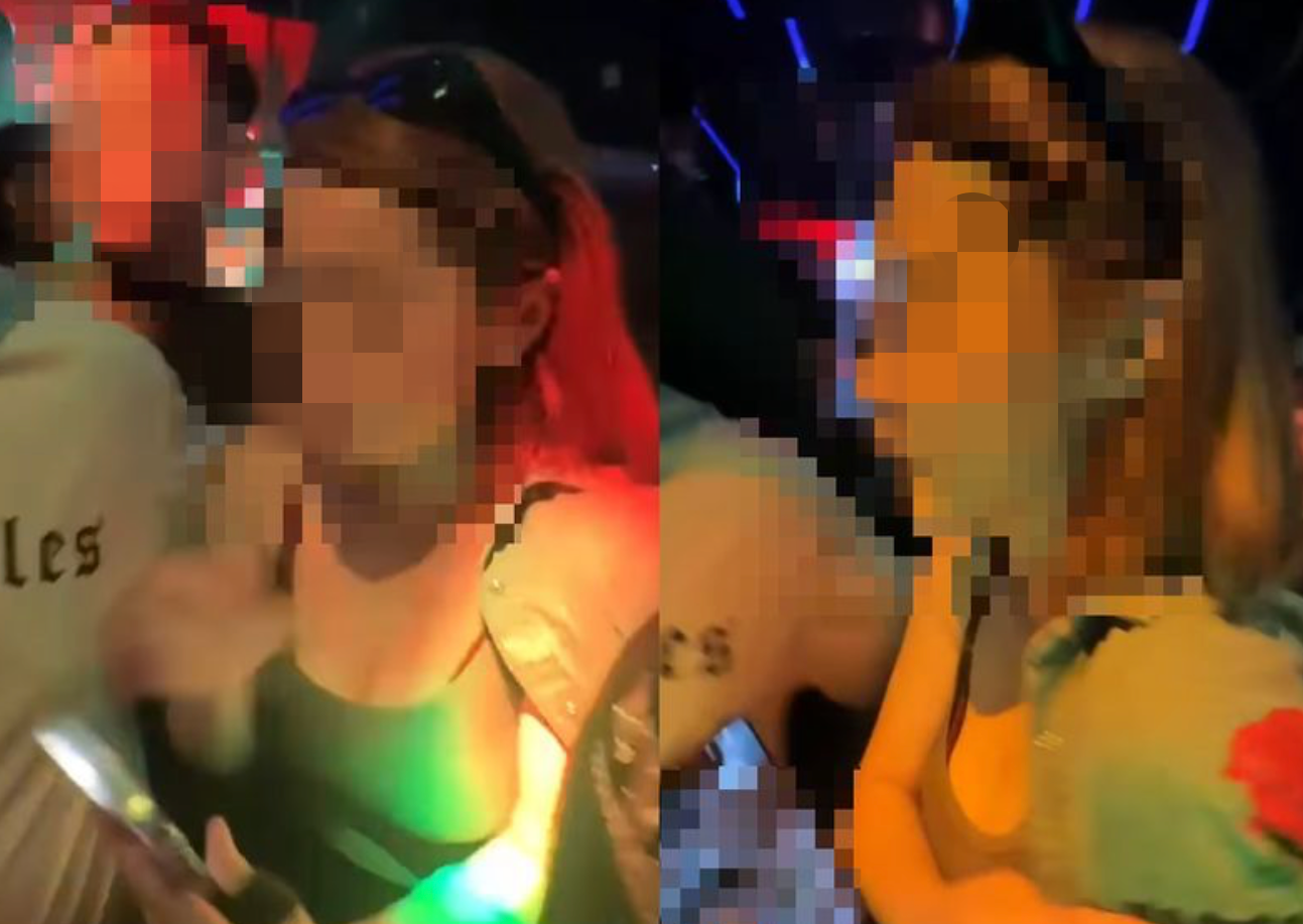 Kecoh Video Pelakon Wanita Di Kelab Malam, Siap Dikawal Bodyguard