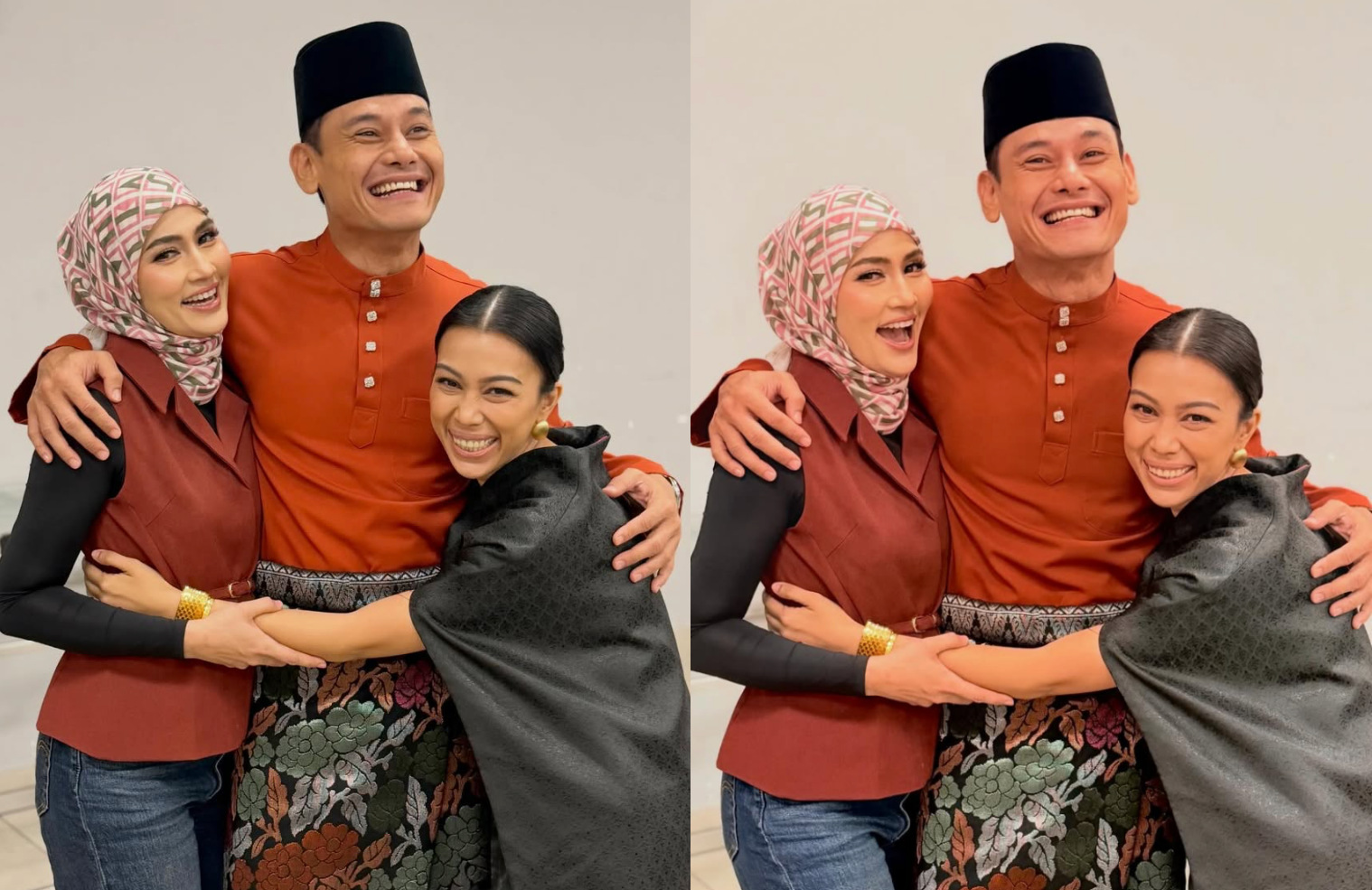 Aidil Aziz Dipeluk Sharifah Sakinah, Netizen Tegur Jaga Batas