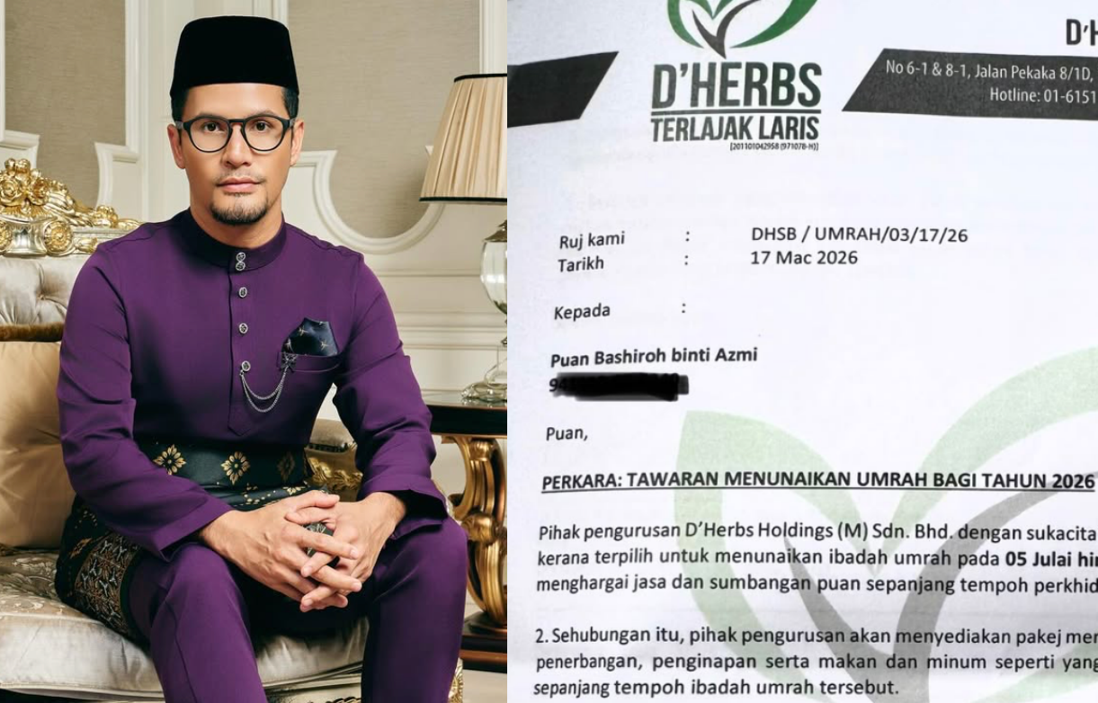 Aliff Syukri Taja Pekerja Tunai Umrah