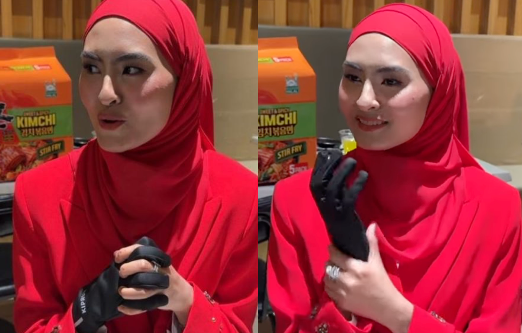 Wany Hasrita Pakai Sarung Tangan, Jaga Batas Bersalam Bukan Mahram Wany Hasrita Pakai Sarung Tangan, Jaga Batas Bersalam Bukan Mahram