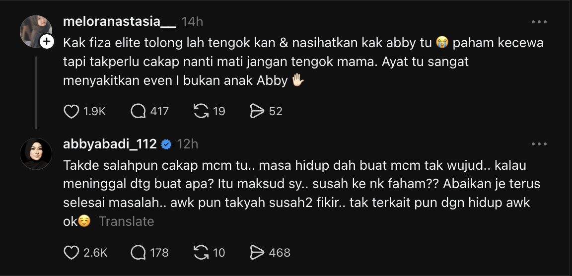 “Masa Hidup Pun Dah Buat Macam Tak Wujud, Kalau Meninggal Datang Buat Apa?” “Masa Hidup Pun Dah Buat Macam Tak Wujud, Kalau Meninggal Datang Buat Apa?”